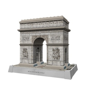 Ravensburger - Puzzle 3D iconic Arcul de Triumf cu LED 216 piese model de colectie in miniatura - Img 3