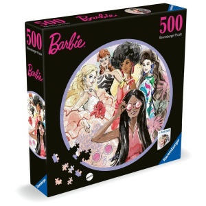 Ravensburger - Puzzle cerc Barbie 500 piese - Img 2