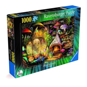Ravensburger - Puzzle coliba ciupercutelor 1000 piese - Img 2
