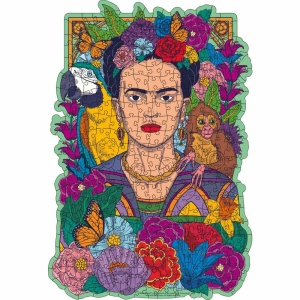 Ravensburger - Puzzle din lemn Frida Kahlo 300 piese - Img 3