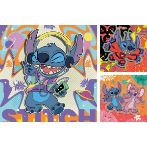 Ravensburger - Puzzle Disney Stitch in ritmul muzicii 3x49 piese - Img 3