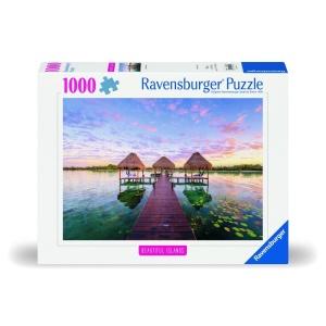Ravensburger - Puzzle insula tropicala 1000 piese design nou - Img 2
