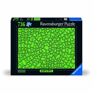 Ravensburger - Puzzle krypt verde neon 736 piese design nou - Img 2