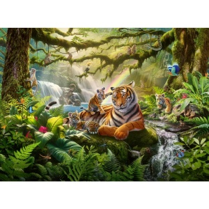 Ravensburger - Puzzle minunile faunei salbatice din jungla 300 piese XXL - Img 2