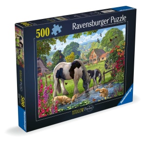Ravensburger - Puzzle Poneii din Hadlow 500 piese - Img 1