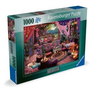 Ravensburger - Puzzle refugiu in stil boem 1000 piese - Img 2