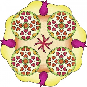 Ravensburger - Set De Creatie Mandala Flori Si Fluturi - Img 4