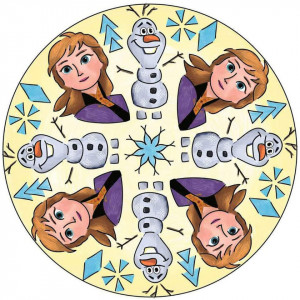 Ravensburger - Set De Creatie Midi Mandala Frozen II - Img 3