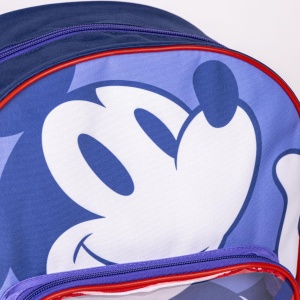 Rucsac Mickey Mouse cu buzunar transparent, 25x30x12 cm - Img 8