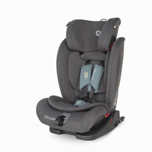 Scaun auto cu Isofix grupa 9-36 kg Elara Raven Gray - Img 1