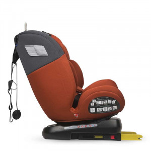 Scaun auto rotativ 0-36 kg Coccolle Atira Cinnamon brown - Img 5