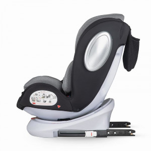 Scaun auto rotativ 0-36 kg Coccolle Lyra Greystone - Img 5