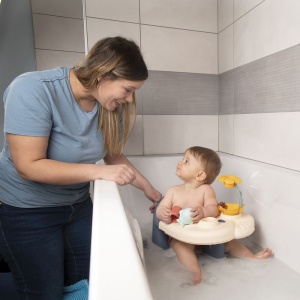 Scaun de baie Smoby Baby Bath Time albastru - Img 5