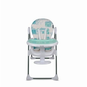Scaun de luat masa Coccolle Fino Pastel Turquoise - Img 7