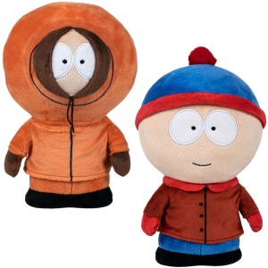 Set 2 jucarii din plus Stan Marsh, 18 cm si Kenny McCormick, 17 cm, South Park - Img 2