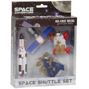Set 4 figurine din metal/plastic - Vehicule spatiale - Img 2