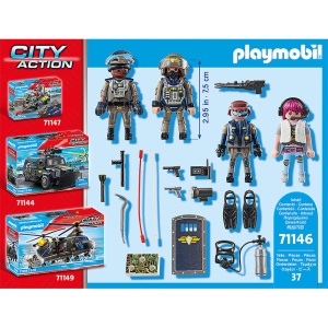 Set de joaca Playmobil - Set Figurine Echipa Swat - Img 4