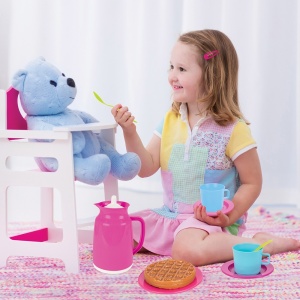 Set de servit ceaiul Pilsan Hamarat Two-Tier Tea pink - Img 4