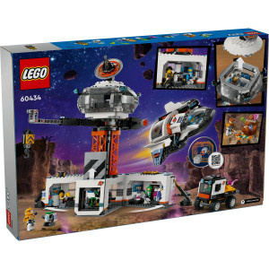 Set LEGO City - Baza spatiala si platforma de lansare a rachetei (60434) - Img 3
