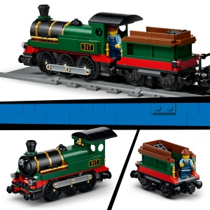 Set LEGO City - Tren cu aburi vintage (60511) - Img 6