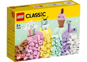 Set LEGO Classic - Distractie creativa in culori pastel (11028) - Img 2