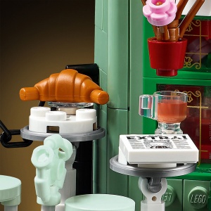 Set LEGO Creator Expert - Cafenea frantuzeasca (10362) - Img 8