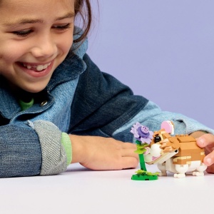 Set LEGO Creator - Hamster adorabil cu o floare (31376) - Img 4