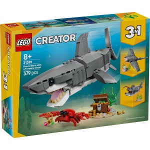 Set LEGO Creator - Rechin feroce cu un cufăr de comori (31381) - Img 2