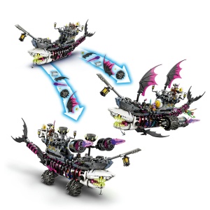 Set LEGO DREAMZzz - Corabia - rechin de cosmar (71469) - Img 7
