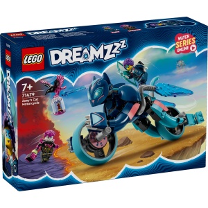 Set LEGO DREAMZzz - Motocicleta-pisica a lui Zoey (71479) - Img 2