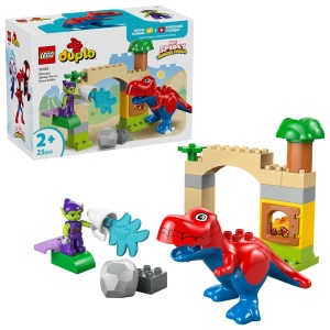 Set LEGO DUPLO - Dinozaurul Spidey-Rex vs Green Goblin (10463)