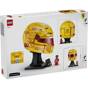 Set LEGO Editions - Casca lui Lewis Hamilton Scuderia Ferrari HP (43022) - Img 3