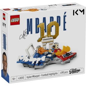Set LEGO Editions - Kylian Mbappé – Momente importante din fotbal (43013) - Img 2