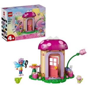 Set LEGO Gabby s DollhouseCăsuța din grădină a Miau-Zânei (11212)