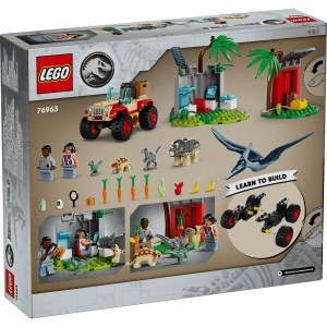 Set LEGO Jurassic World - Centrul de salvare al puilor de dinozaur (76963) - Img 3