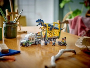 Set LEGO Jurassic World - Misiunea ”Dinozaur”: Camion de transport pentru un Allosaurus (76966) - Img 6
