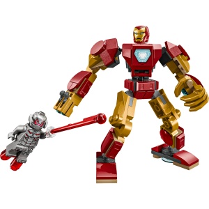 Set LEGO Marvel Super Heroes - Robotul Iron Man vs. Ultron (76307) - Img 2