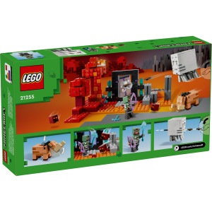 Set LEGO Minecraft - Amuscada in portalul Nether (21255) - Img 3