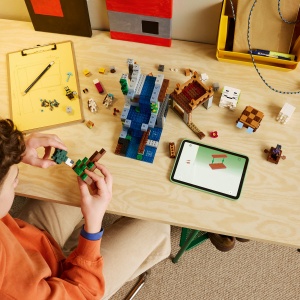 Set LEGO Minecraft - Stație de mobi Ghast (21597) - Img 6