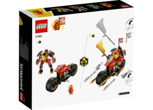 Set LEGO Ninjago - Motocicleta robot EVO a lui Kai (71783) - Img 3