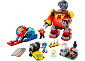 Set LEGO Sonic the Hedgehog - Sonic vs. Robotul Death Egg al Dr. Eggman (76993) - Img 4