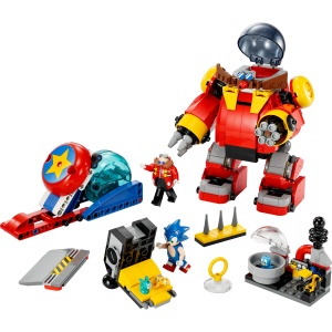 Set LEGO Sonic the Hedgehog - Sonic vs. Robotul Death Egg al Dr. Eggman (76993) - Img 6