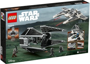 Set LEGO Star Wars - Fang Fighter mandalorian vs TIE Interceptor (75348) - Img 3