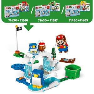 Set LEGO Super Mario - Set de extindere: Aventura pinguinilor in zapada (71430) - Img 7