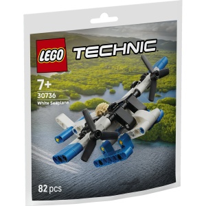 Set LEGO Technic - Hidroavion alb (30736)
