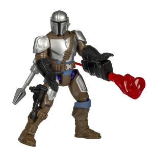 Star Wars Mix Mashers Deluxe Set Figurina Mandalorian And Grogu 12Cm Si Accesorii - Img 6