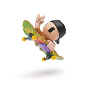 Tech Dech Sk8 Crew Pachet 2 Seturi Placa Si Figurina 9.6Cm Sapca Neagra Si Casca Albastra - Img 4