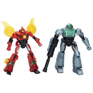 Transformers Earthspark Set 2 Figurine Terran Twitch Si Robby Malto - Img 2