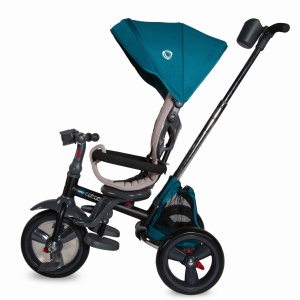 Tricicleta multifunctionala 4in1 cu sezut reversibil Coccolle Velo Verde - Img 3