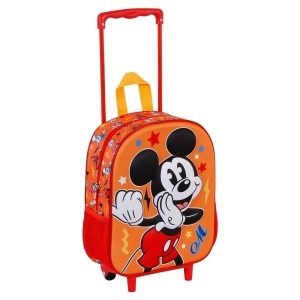 Troler Mickey Mouse Whisper 3D, 26x34x13 cm - Img 2